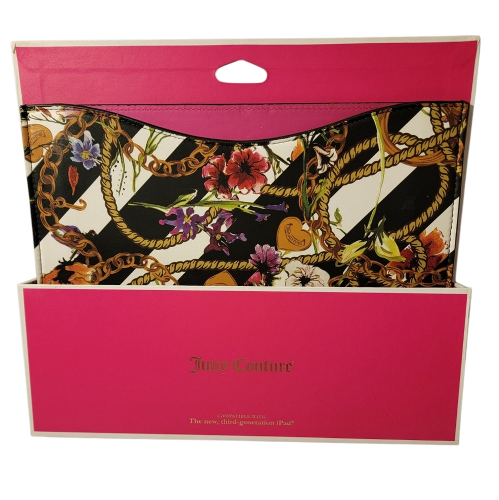 JUICY COUTURE 10" Tablet Pouch Carry Bag Luxury